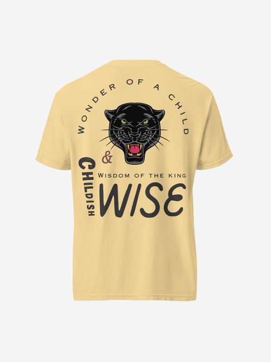 Wonder & Wisdom - Comfortable Tee (Butter)