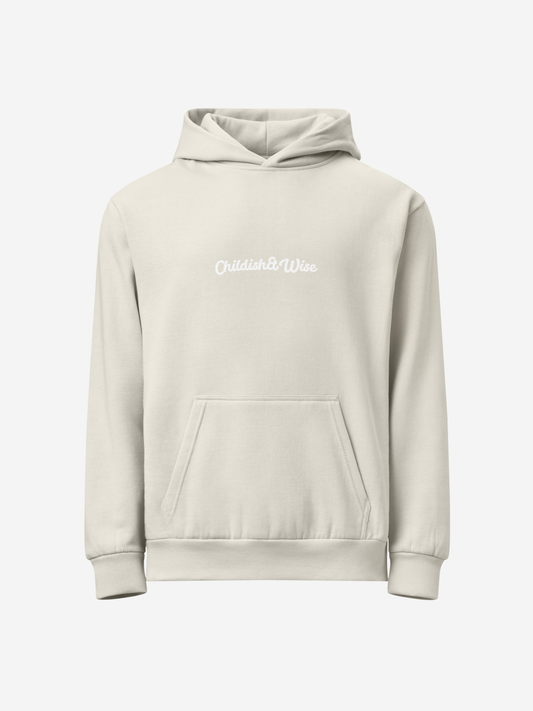 Wisdom of King - Pigment died Hoodie (Lunar Rock)