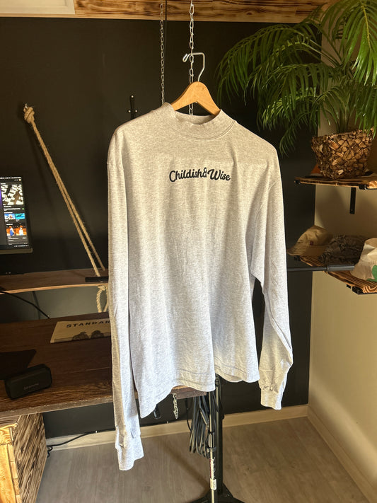 100% USA COTTON SHRINK-Free long sleeve tee
