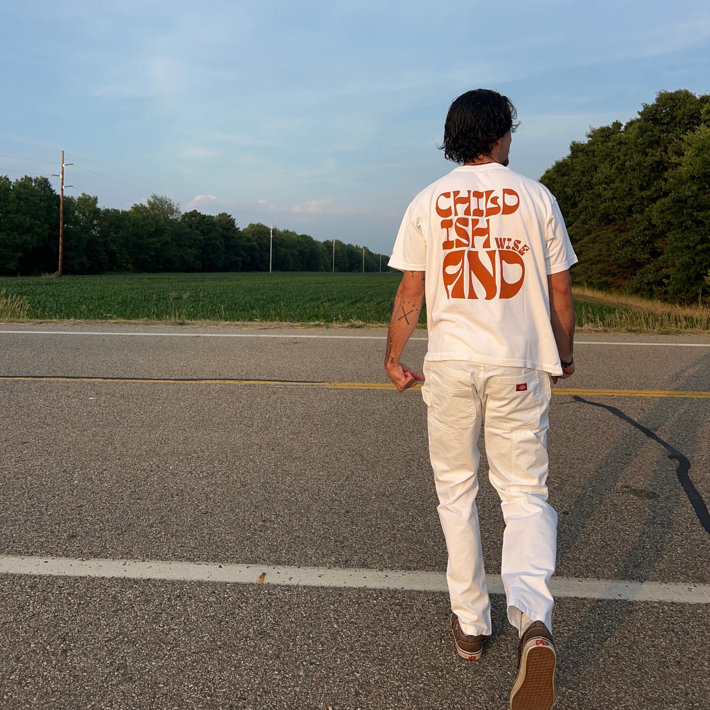 Childish & Wise SUMMER '25 - Tee (White)