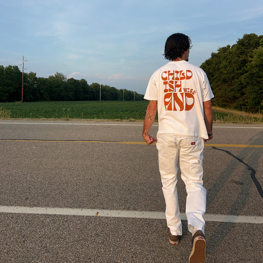 Childish & Wise SUMMER '25 - Tee (White)