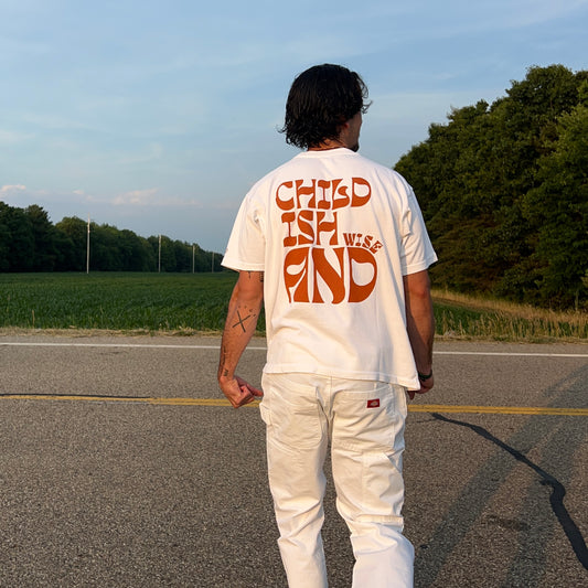 Childish & Wise SUMMER '25 - Tee (White)